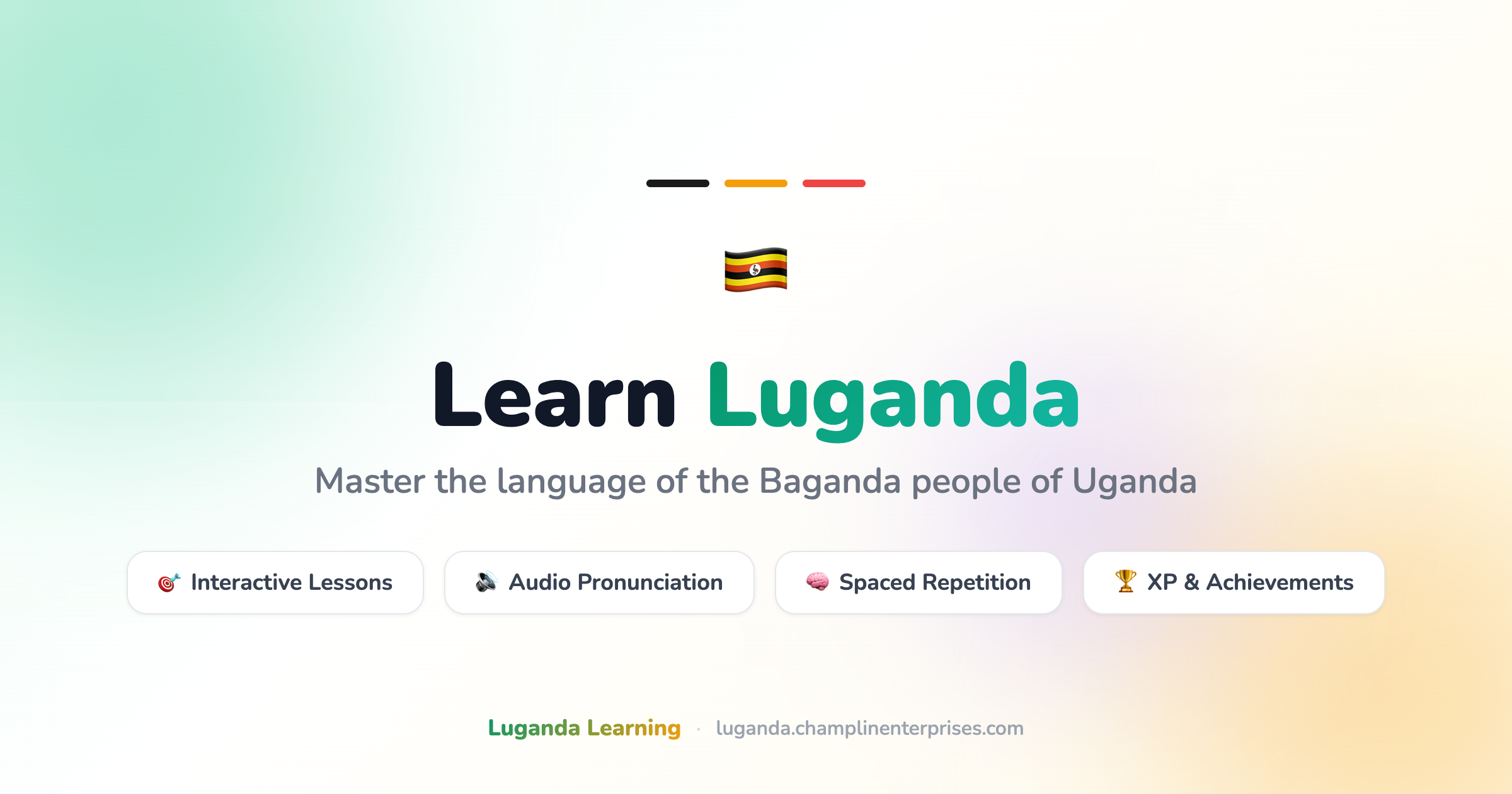 Luganda Learning - Learn the Language of the Baganda